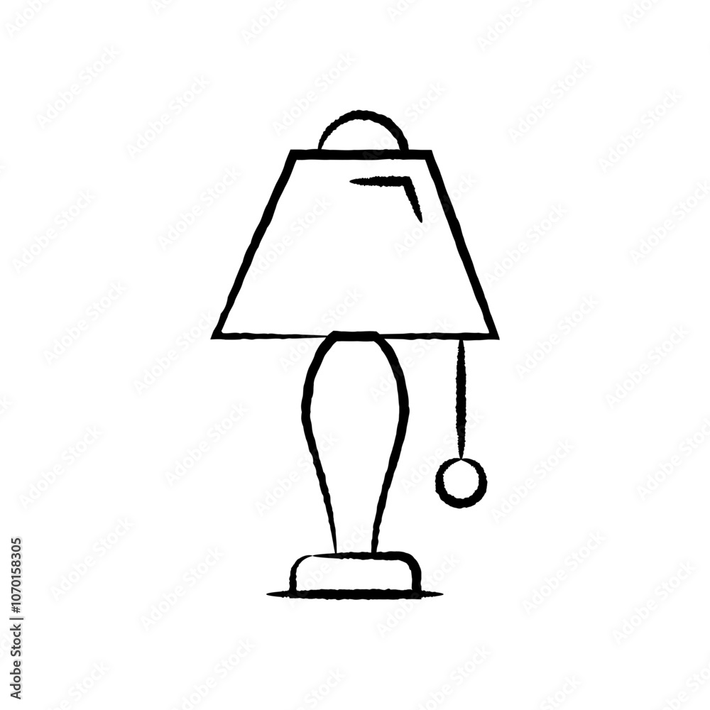 Obraz premium Furniture & Appliances Icon - lamp shade
