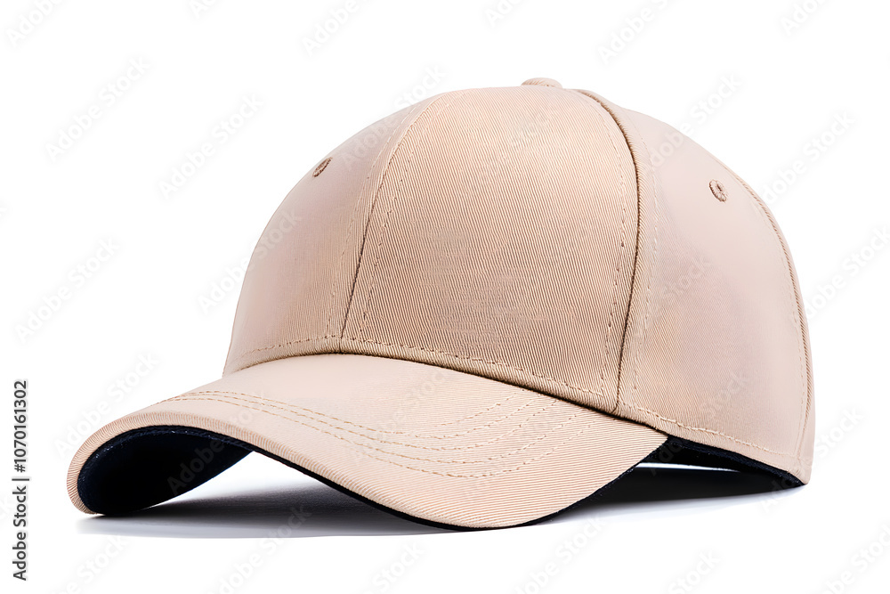 Fototapeta premium Blank Baseball cap mock up, isolated on white background