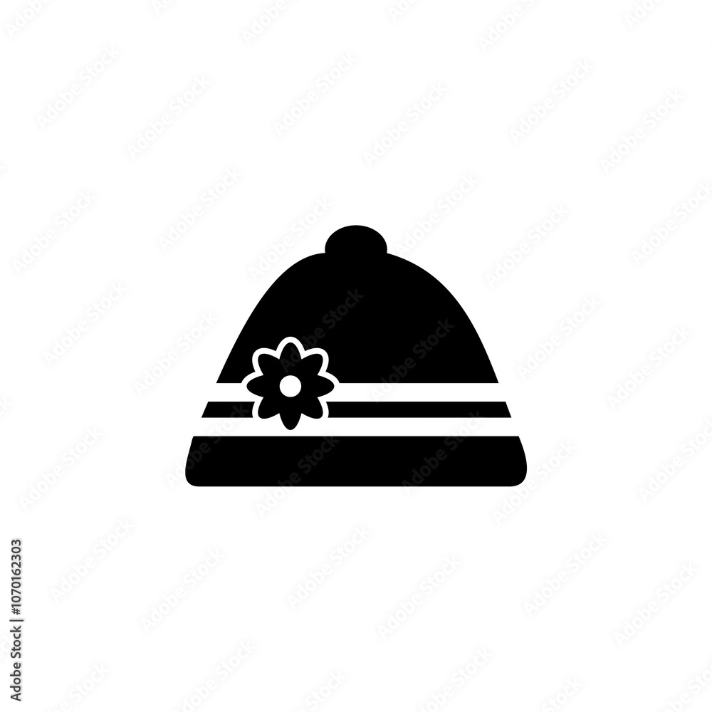 Hat vector icon on white background. Hat modern icon for graphic and web design. Hat vector icon on white background. Hat modern icon for graphic and web design.