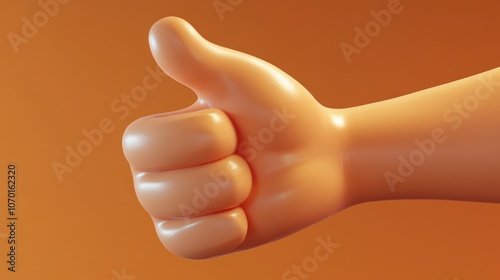 Hypermobility of a man s thumb displayed in a thumbs up and open palm position illustrating flexibility in hand anatomy photo