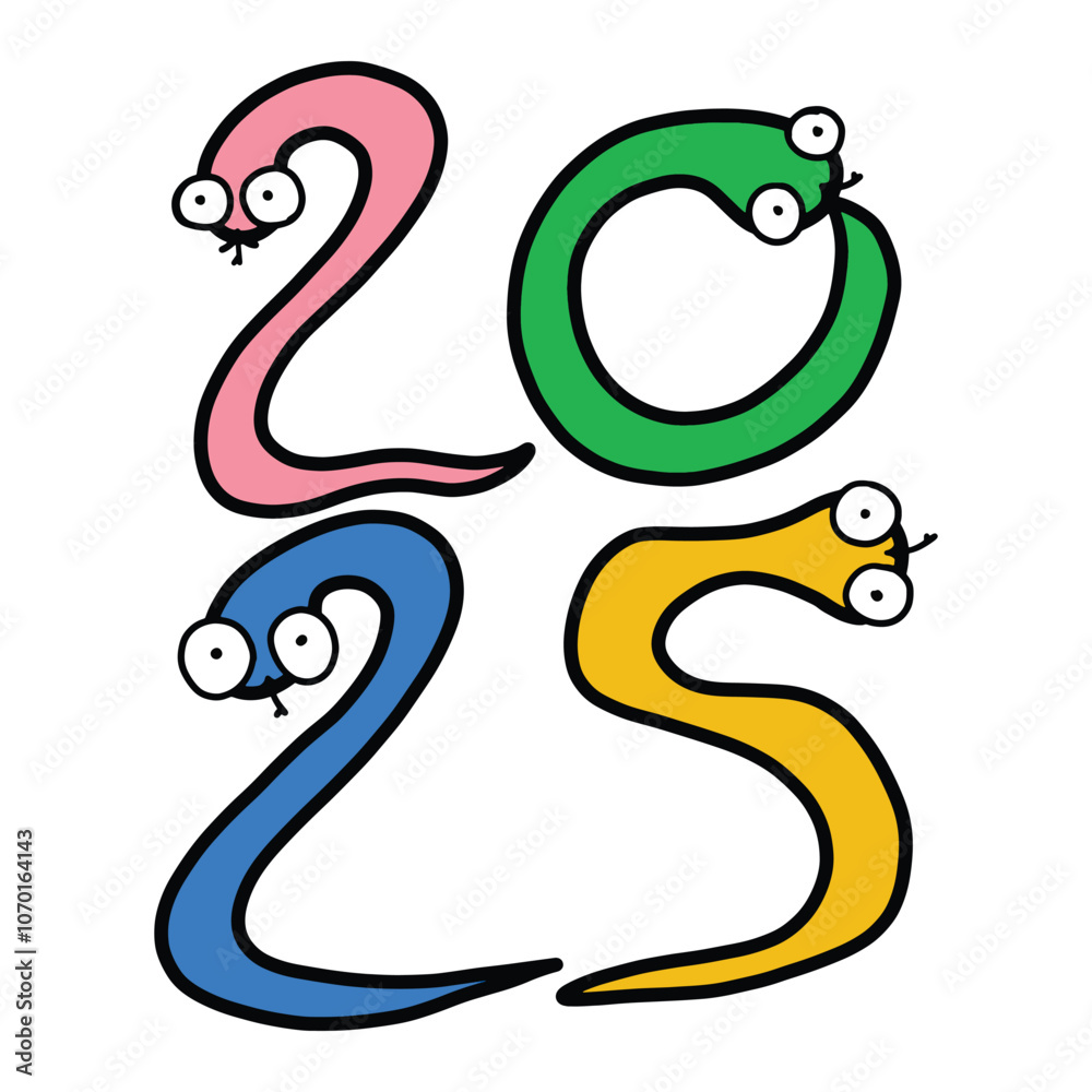 Fototapeta premium Two thousand twenty five 