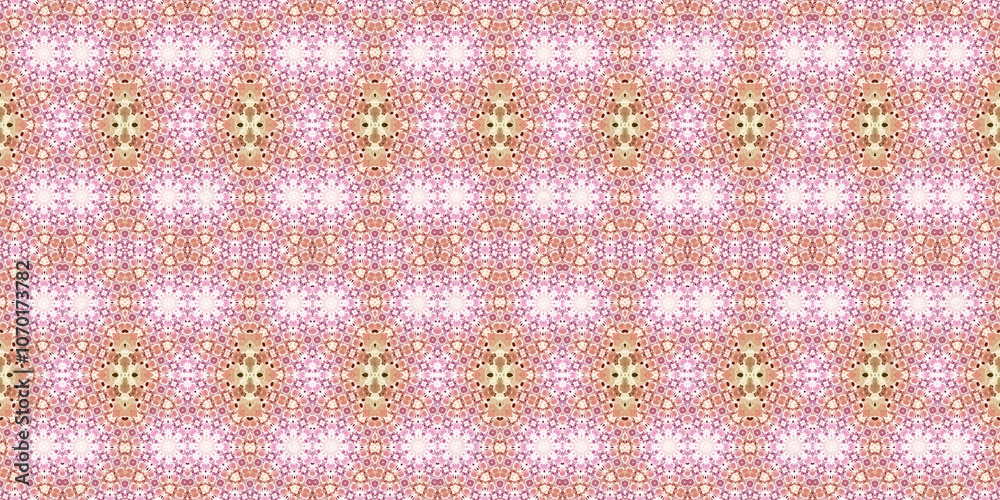 Seamless kaleidoscope pattern. The texture of the woven pattern. Endless pattern Seamless kaleidoscope pattern. The texture of the woven pattern. Endless pattern