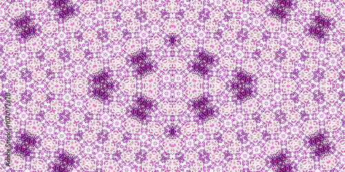 Seamless kaleidoscope pattern. The texture of the woven pattern. Endless pattern