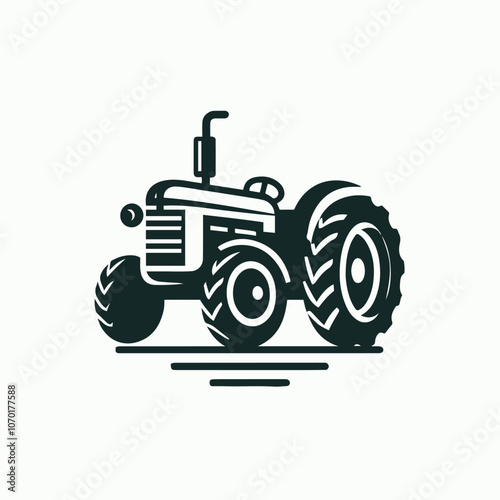 tractor logo illustration