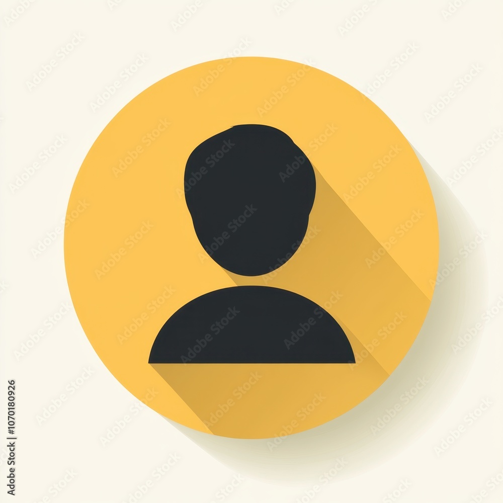 Circular User Profile Icon Circular User Profile Icon