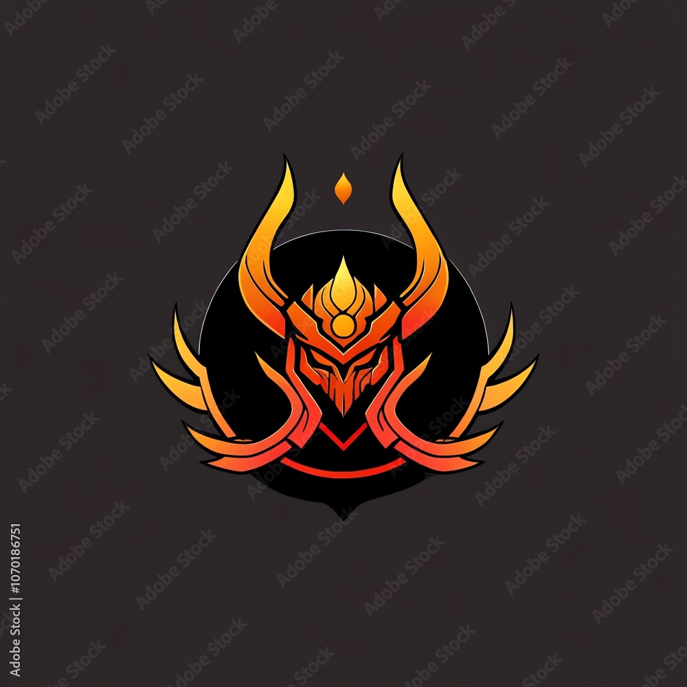 Fiery Warrior Logo Fiery Warrior Logo