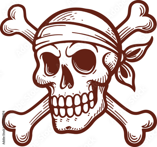 Pirate Skull Design Halloween’s Edgy Statement