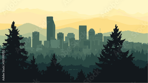 Portland at Dusk