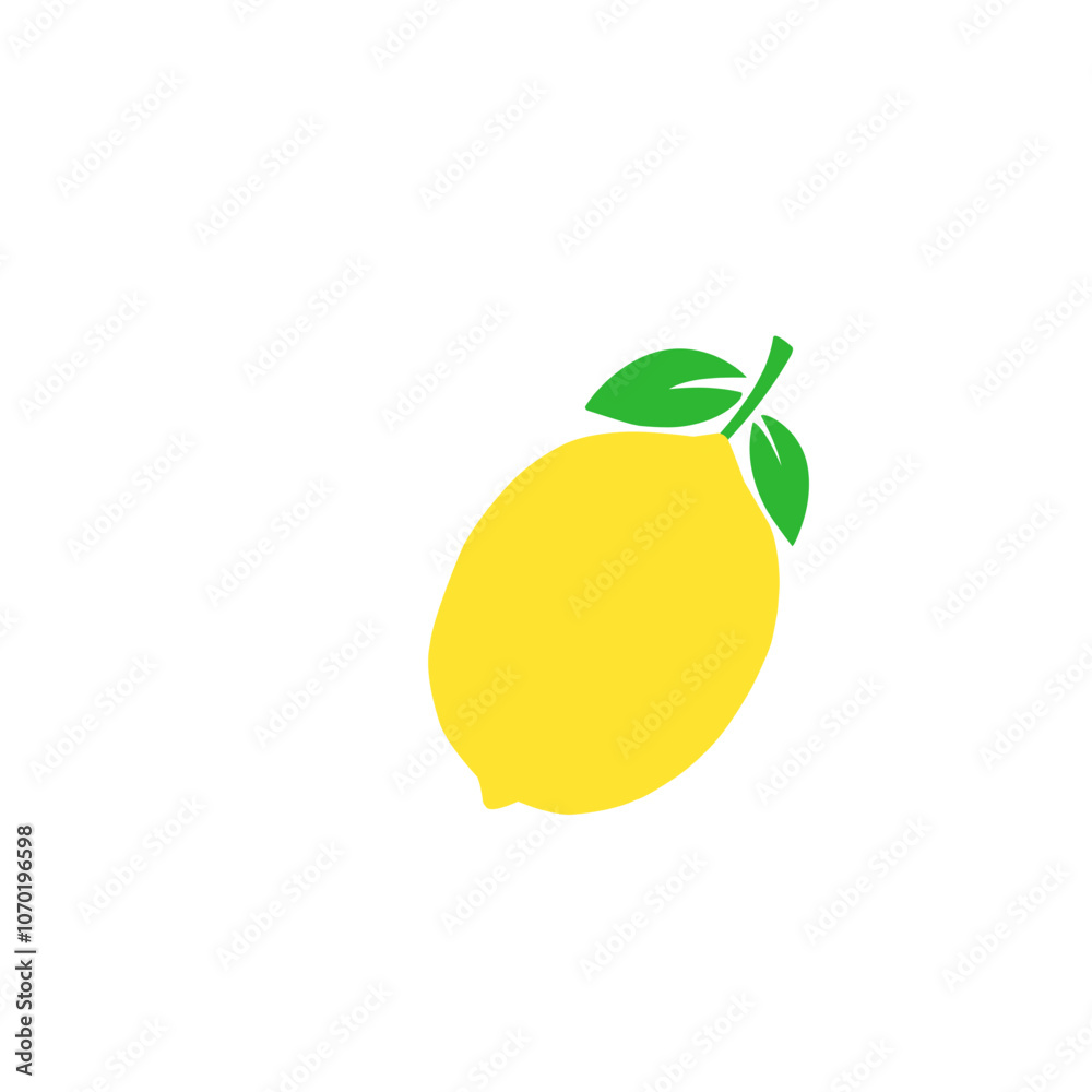 Lemon illustration icon Lemon illustration icon