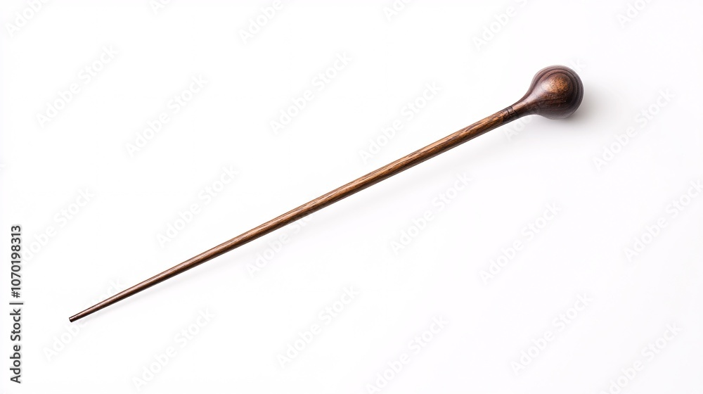 Elegant Wooden Hair Stick: Simple and Natural Hair Accessory Elegant Wooden Hair Stick: Simple and Natural Hair Accessory