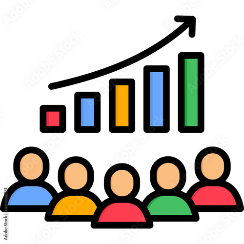 Population Growth Icon
