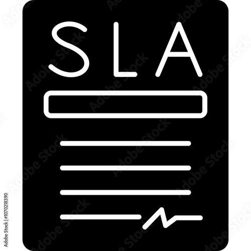 Service Level Agreement (SLA) Icon