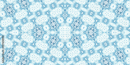 Wallpaper Mural Seamless kaleidoscope pattern. The texture of the woven pattern. Endless pattern Torontodigital.ca