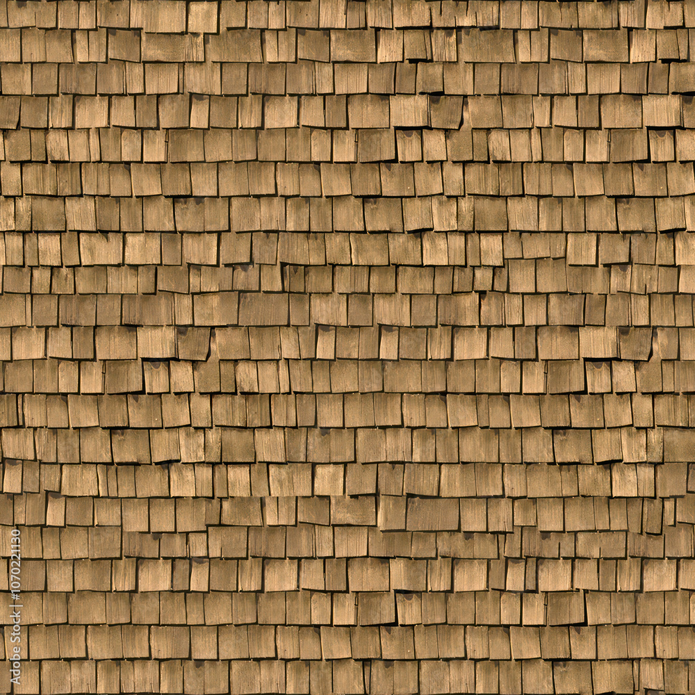 Wodden shingle roof tile seamless texture & background Wodden shingle roof tile seamless texture & background