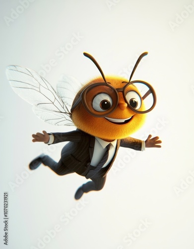 Busy Bee in Suit. photo