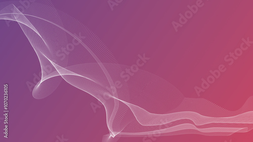 Beautiful modern urban beautiful simple digital futuristic abstract smooth soft linear waves on smooth background texture technology illustrated luxury wallpaper for presentations