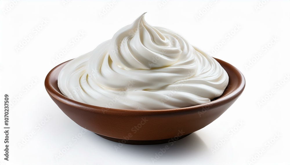 White Whiped cream on isolate White background, PNG White Whiped cream on isolate White background, PNG