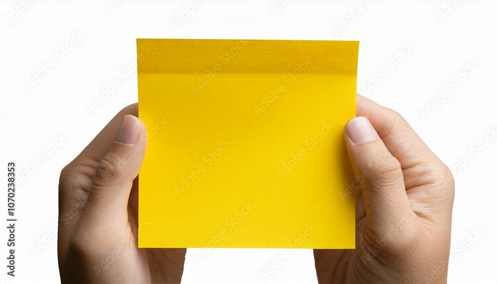 yellow sticky note on isolate White background, PNG yellow sticky note on isolate White background, PNG