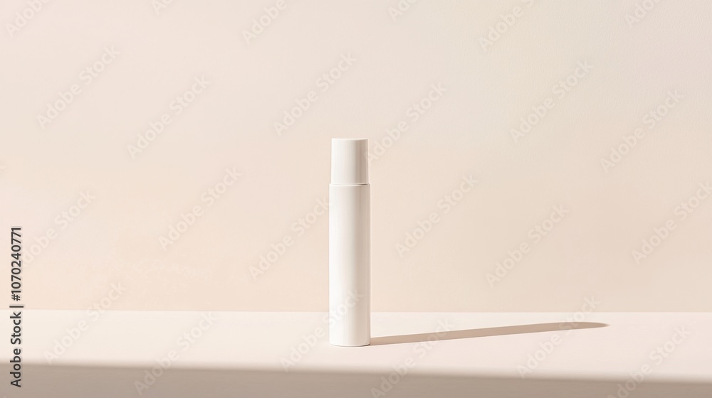 A sleek, white container stands upright on a light surface, casting a defined shadow. The natural light creates a soft atmosphere, highlighting the simplicity of the design. A sleek, white container stands upright on a light surface, casting a defined shadow. The natural light creates a soft atmosphere, highlighting the simplicity of the design.