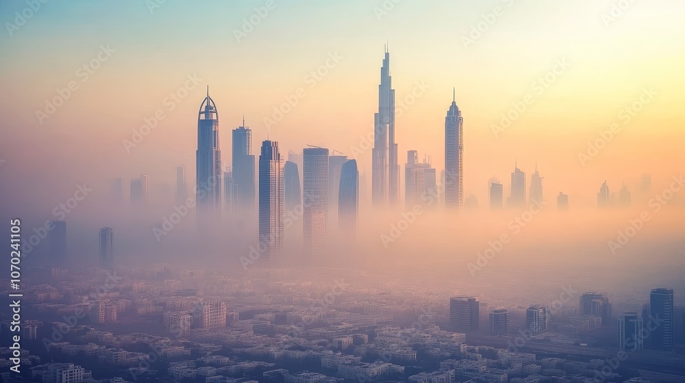 Towering Towers, Troubled Skies: A City Choked by Overpopulation.Dystopian future, overpopulation, environmental pollution, urban decay, urban sprawl, environmental degradation, climate change. Towering Towers, Troubled Skies: A City Choked by Overpopulation.Dystopian future, overpopulation, environmental pollution, urban decay, urban sprawl, environmental degradation, climate change.