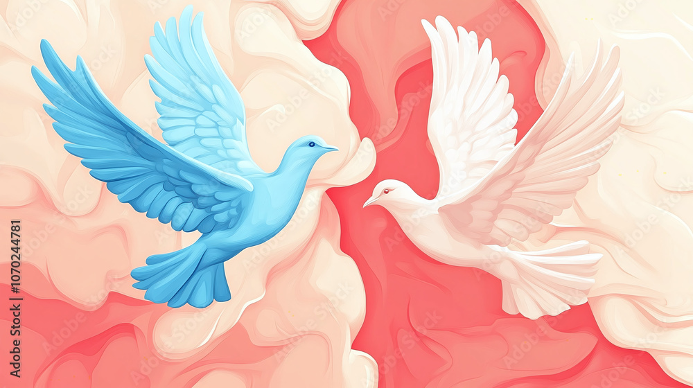 pigeon peace bird red and blue symbol 2d illustration png on white background banner graphic design painting artistic artwork world war peace dove icon clipart iconic flying fly pigeon peace bird red and blue symbol 2d illustration png on white background banner graphic design painting artistic artwork world war peace dove icon clipart iconic flying fly