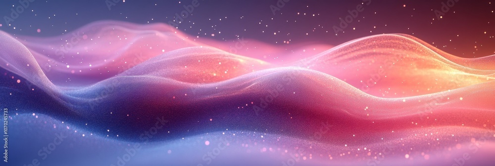 Lavender Dreamscape, gentle lilac waves undulate softly, infused with a warm glow, evoking tranquility and serenity in a surreal ambiance Lavender Dreamscape, gentle lilac waves undulate softly, infused with a warm glow, evoking tranquility and serenity in a surreal ambiance