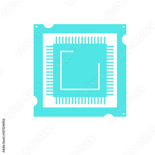 Electronic Microchip Circuits