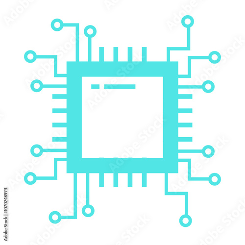 Electronic Microchip Circuits