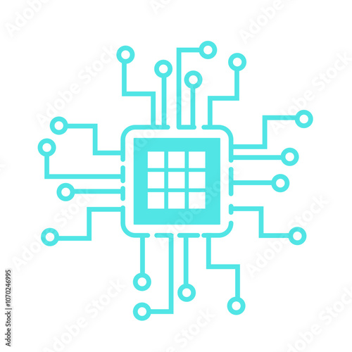 Electronic Microchip Circuits