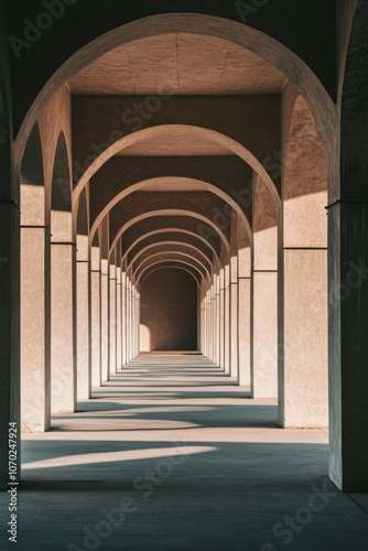 Architectural Hallway