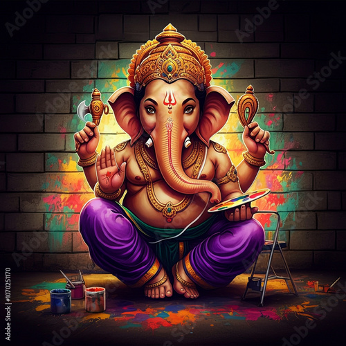 Modern depiction of Lord Ga...