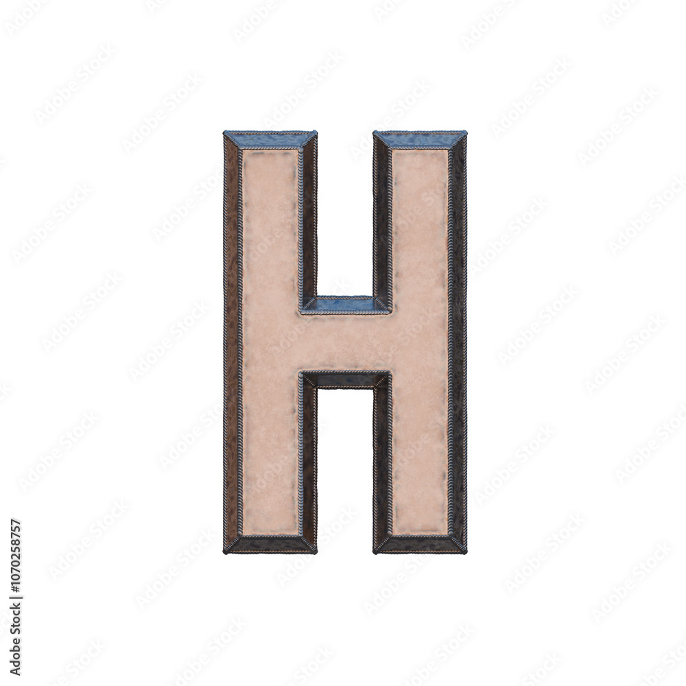 3D Industrial Alphabet - Weld on the Metal 3D Industrial Alphabet - Weld on the Metal