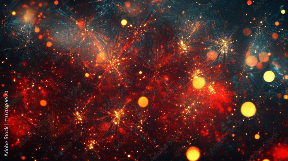 Fototapeta premium abstract holiday bokeh background