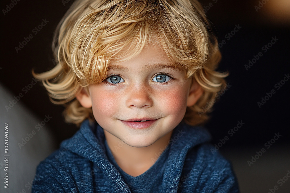 portrait of an white little boy with a smile portrait of an white little boy with a smile