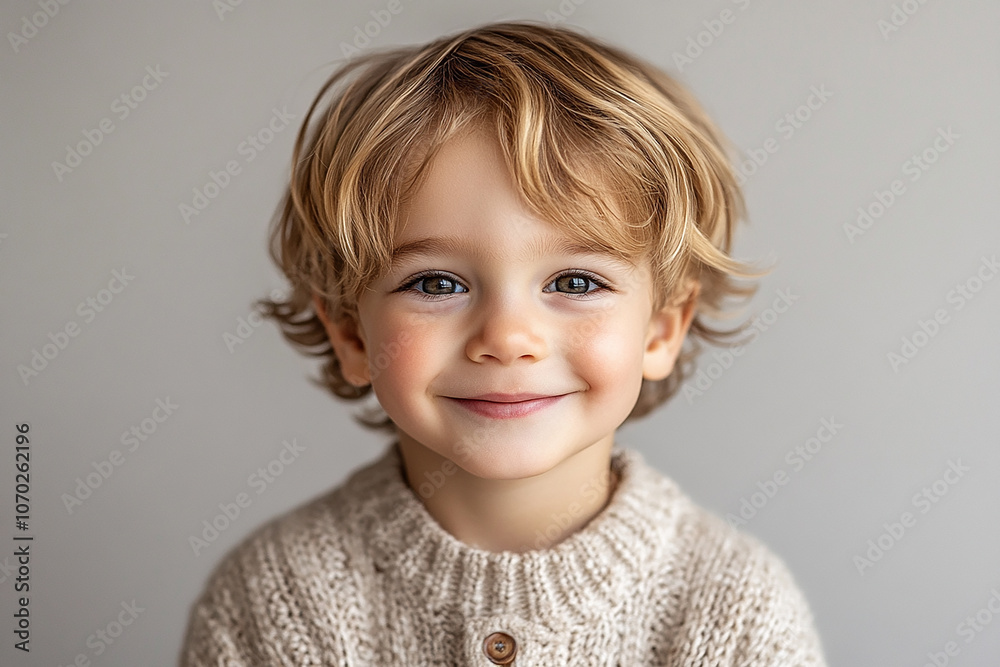 portrait of an white little boy with a smile portrait of an white little boy with a smile