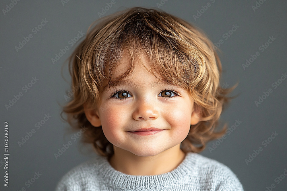 portrait of an white little boy with a smile portrait of an white little boy with a smile