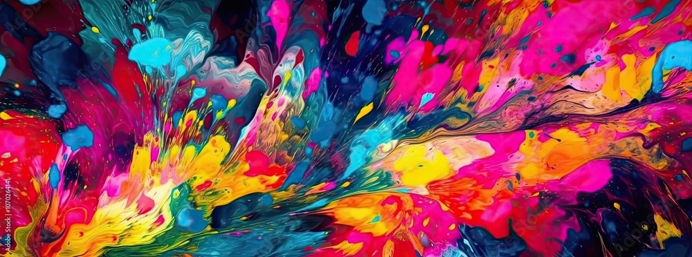 a colourful fresh abstract background painted with oil brush strokes on black canvas a colourful fresh abstract background painted with oil brush strokes on black canvas
