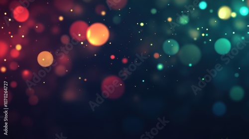 abstract holiday bokeh background