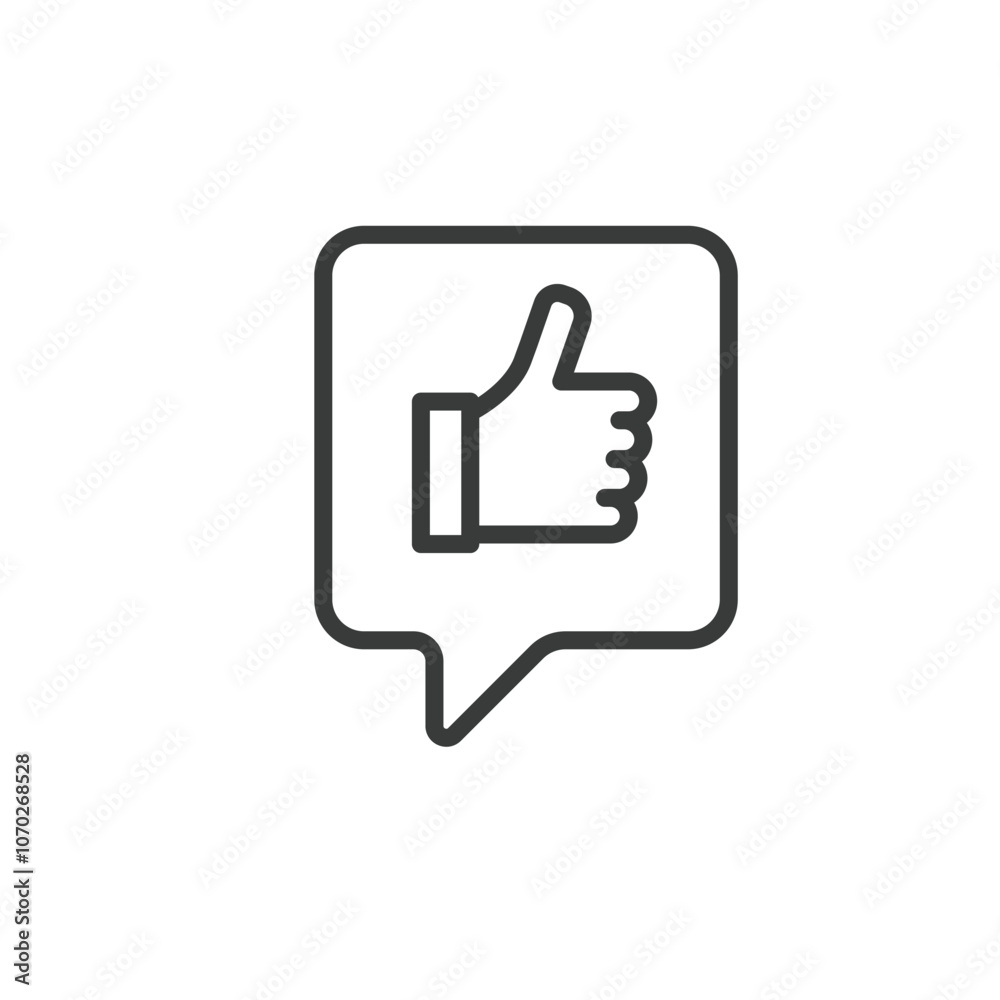 Positive reviews, icon in line design. Positive, reviews, feedback, rating, approval, satisfaction, recommendation on white background vector. Positive reviews icon editable stroke icon Positive reviews, icon in line design. Positive, reviews, feedback, rating, approval, satisfaction, recommendation on white background vector. Positive reviews icon editable stroke icon