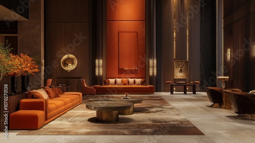 Wallpaper Mural Luxury Hotel Lobby Interior Design Torontodigital.ca