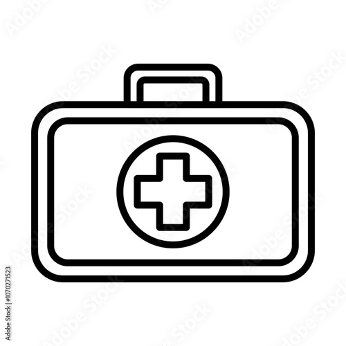 First Aid Kit line icon