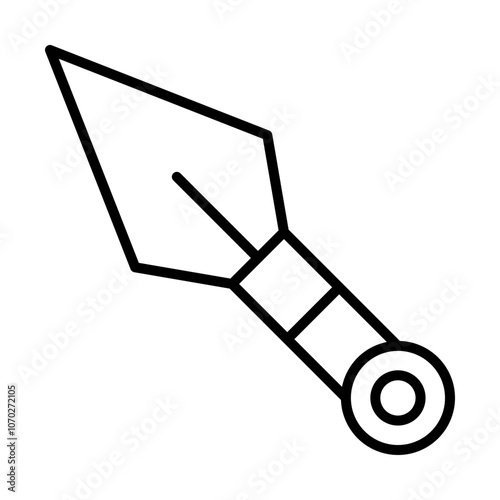 Selfdefense Tool line icon