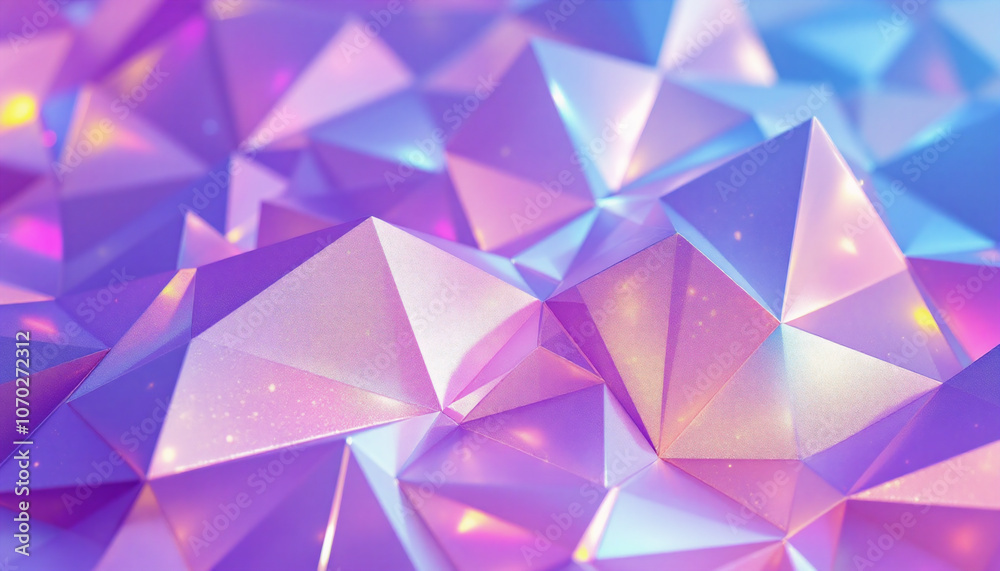 abstract background with triangles