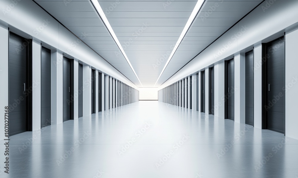 Modern Hallway Doors. Modern Hallway Doors.
