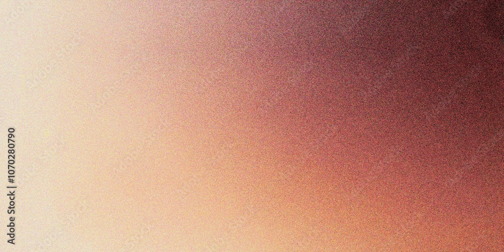 Obraz premium Abstract yellow and orange gradient background, grainy noise texture gradient