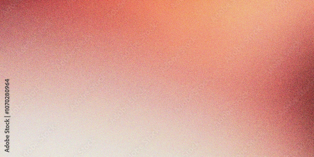 Obraz premium Abstract yellow and orange gradient background, grainy noise texture gradient