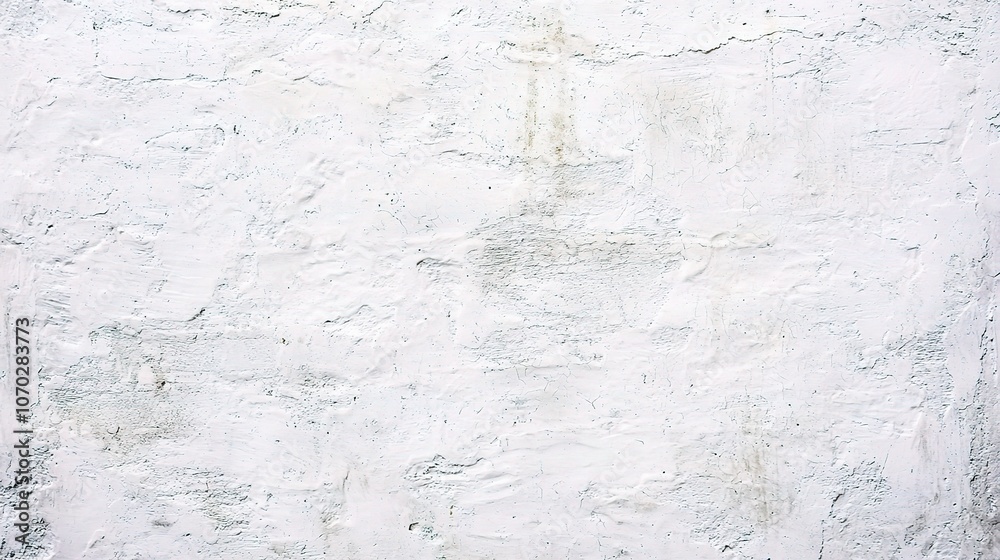 Obraz premium Textured White Wall Background for Design Projects