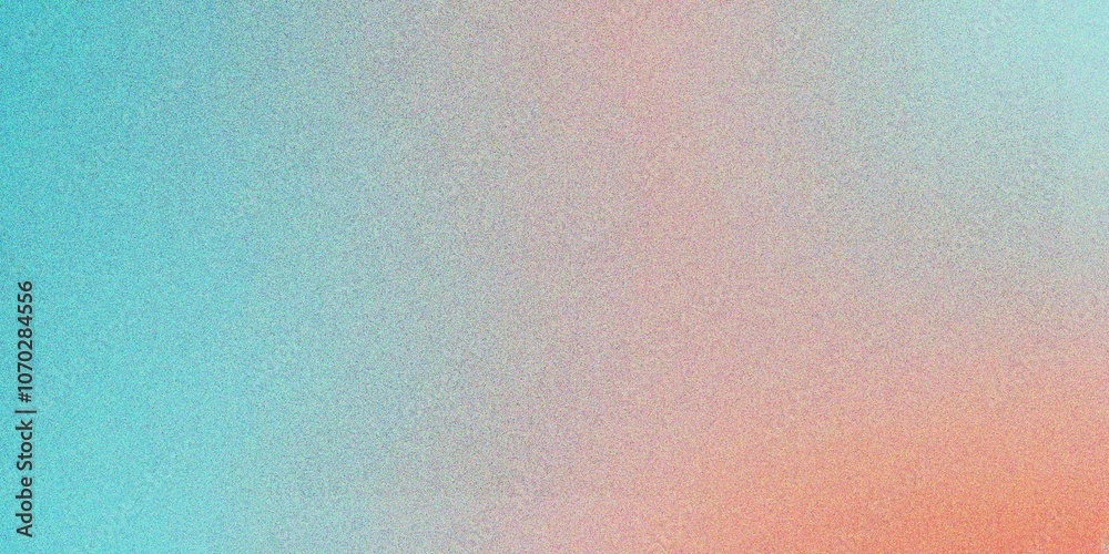 Abstract blue and orange gradient background, grainy noise texture gradient Abstract blue and orange gradient background, grainy noise texture gradient