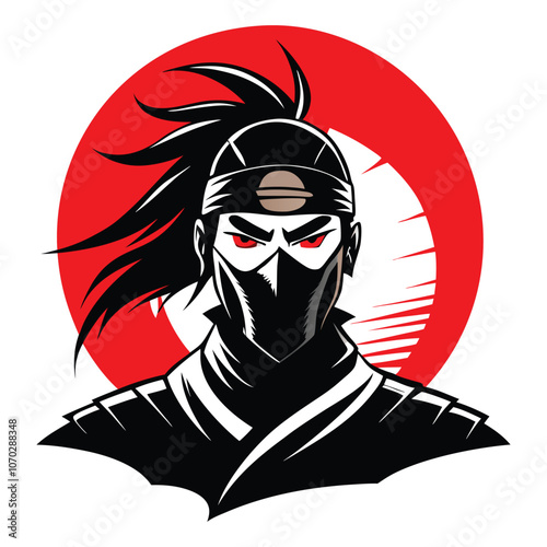 Samurai swordsman hero