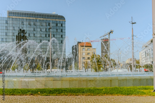 Belgrade city view